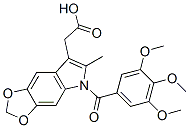 CAS#: 50332-06-4， 6-Methyl-5-(3,4,5-Trimethoxybenzoyl)-5H-1,3-Dioxolo[4,5-f]Indole-7-Acetic Acid