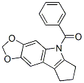 CAS#: 50332-15-5， 5,6,7,8-Tetrahydro-5-Benzoylcyclopenta[b]-1,3-Dioxolo[4,5-f]Indole