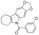 CAS#: 50332-22-4， 5-(3-Chlorobenzoyl)-6,7,8,9-Tetrahydro-5H-1,3-Dioxolo[4,5-b]Carbazole