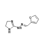 CAS#: 503428-95-3， 2-[(2E)-2-(2-Furylmethylene)Hydrazino]-4,5-Dihydro-1H-Imidazole