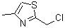 structure of CAS# 50398-72-6, 2-(Chloromethyl)-4-Methyl-1,3-Thiazole;2-(chloromethyl)-4-methyl-1,3-thiazole hydrochloride;2-Chloromethyl-4-methyl-thiazole