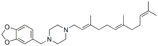 CAS#: 50419-27-7， 1-Piperonyl-4-[(2E,6E)-3,7,11-Trimethyl-2,6,10-Dodecatrienyl]Piperazine