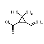 CAS#: 50422-20-3， 2,2-Dimethyl-3-Vinylcyclopropanecarbonyl Chloride