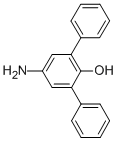 structure of CAS# 50432-01-4, 4-Amino-2,6-Diphenylphenol;5'-AMINO-2'-HYDROXY-M-TERPHENYL;4-AMINO-2,6-DIPHENYLPHENOL;Aminodiphenylphenol
