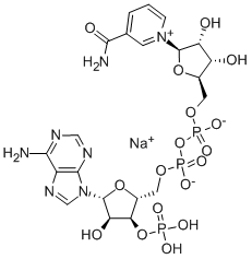 CAS#: 50443-29-3， beta-Nicotinamide adenine dinucleotide 3'-phosphate sodium salt