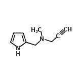 CAS#: 504434-17-7， N-Methyl-N-(1H-Pyrrol-2-Ylmethyl)-2-Propyn-1-Amine