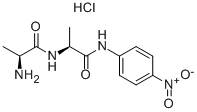 结构式 CAS# 50450-81-2, 丙氨酰-丙氨酰-对硝基苯胺