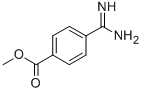 结构式 CAS# 50466-15-4, 4-甲氧羰基苯甲脒二盐酸盐