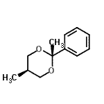 CAS#: 50534-98-0， trans-2,5-Dimethyl-2-Phenyl-1,3-Dioxane