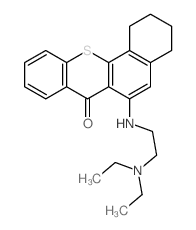 CAS#: 50536-91-9， 1-(beta-Diethylaminoethylamino)-3,4-Cyclohexenothiaxanthone