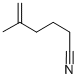 structure of CAS# 50592-60-4, 5-Methyl-5-Hexenenitrile