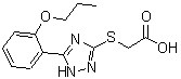 CAS#: 50616-43-8， {[5-(2-Propoxyphenyl)-1H-1,2,4-Triazol-3-Yl]Sulfanyl}Acetic Acid