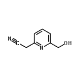 CAS#: 50624-67-4， [6-(Hydroxymethyl)-2-Pyridinyl]Acetonitrile