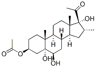 CAS#: 50629-89-5， 3beta,5alpha,6beta,17-Tetrahydroxy-16alpha-Methylpregnan-20-One 3-Acetate