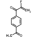 CAS#: 506437-39-4， 1-(4-Acetylphenyl)-2-Fluoro-2-Propen-1-One