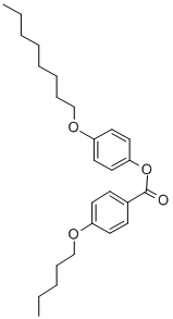 CAS#: 50649-44-0， 4-n-Octyloxyphenyl 4-n-Pentyloxybenzoate