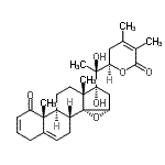 CAS#: 50657-14-2， (15alpha,22R)-17,20-Dihydroxy-14,15:22,26-Diepoxyergosta-2,5,24-Triene-1,26-Dione