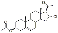 structure of CAS# 50678-52-9, 16-alpha-Chloro-20-Oxopregn-5-En-3-beta-Yl Acetate;Acetic Acid [(3S,10R,13S,16R,17S)-17-Acetyl-16-Chloro-10,13-Dimethyl-2,3,4,7,8,9,11,12,14,15,16,17-Dodecahydro-1H-Cyclopenta[A]Phenanthren-3-Yl] Ester;[(3S,10R,13S,16R,17S)-16-Chloro-17-Ethanoyl-10,13-Dimethyl-2,3,4,7,8,9,11,12,14,15,16,17-Dodecahydro-1H-Cyclopenta[A]Phenanthren-3-Yl] Ethanoate