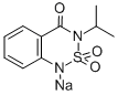 CAS#: 50723-80-3， 3-Isopropyl-1H-2,1,3-Benzothiadiazin-4(3H)-One 2,2-Dioxide, Sodium Salt