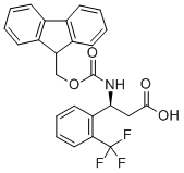 CAS#: 507472-19-7， Fmoc-(S)-3-Amino-3-(2-Trifluoromethyl-Phenyl)-Propionic Acid