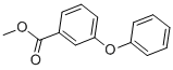 structure of CAS# 50789-43-0, Methyl 3-Phenoxybenzoate;3-(Phenoxy)Benzoic Acid Methyl Ester;4-10-00-00320 (Beilstein Handbook Reference);Brn 2111581