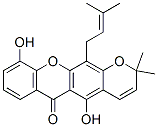 CAS#: 50816-23-4， 5,10-dihydroxy-2,2-dimethyl-12-(3-methylbut-2-enyl)pyrano[5,6-b]xanthen-6-one