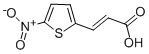 structure of CAS# 50868-70-7, 3-(5-Nitro-2-Thienyl)Acrylic Acid
