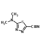 CAS#: 50878-80-3， 5-(Dimethylamino)-1,3,4-Thiadiazole-2-Carbonitrile
