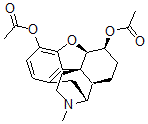 CAS 登录号：509-71-7， 双醋氢吗啡
