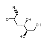 CAS#: 50908-44-6， (4S,5R)-4,5,6-Trihydroxy-2-Oxohexanenitrile