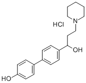 CAS#: 50910-26-4， alpha-(4'-Hydroxy-4-Biphenylyl)-1-Piperidinepropanol Hydrochloride