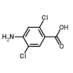 CAS#: 50917-33-4， 4-Amino-2,5-Dichlorobenzoic Acid