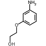structure of CAS# 50963-77-4, 2-(3-Aminophenoxy)Ethanol;2-(3-Aminophenoxy)-1-ethanol;2-(3-aminophenoxy)ethan-1-ol;2-(3-Amino-phenoxy)-ethanol