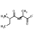 CAS#: 51013-81-1， (2S)-2-{[(2S)-2-Ammoniobutanoyl]Amino}Propanoate