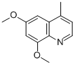 structure of CAS# 51049-14-0, 6,8-Dimethoxy-4-Methylquinoline;6,8-DIMETHOXY-4-METHYLQUINOLINE HYDRATE;6,8-DIMETHOXY-4-METHYLQUINOLINE 98+%;6,8-DIMETHOXY-4-METHYLQUINOLINE