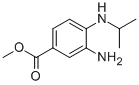 structure of CAS# 511240-22-5, Methyl 3-Amino-4-(Isopropylamino)Benzoate;Benzoic Acid, 3-Amino-4-[(1-Methylethyl)Amino]-, Methyl Ester (9CI);METHYL 3-AMINO-4-(ISOPROPYLAMINO)BENZOATE