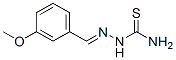 structure of CAS# 51146-74-8, [(3-Methoxyphenyl)Methylideneamino]Thiourea;[(3-Methoxyphenyl)Methyleneamino]Thiourea;[(3-Methoxybenzylidene)Amino]Thiourea;Nciopen2_003340