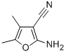 structure of CAS# 5117-88-4, 2-Amino-4,5-Dimethyl-3-Furancarbonitrile;2-Amino-4,5-Dimethyl-Furan-3-Carbonitrile;2-Amino-4,5-Dimethyl-3-Furancarbonitrile;2-Amino-4,5-Dimethyl-3-Furonitrile