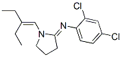CAS#: 51170-85-5, N-(2,4-Dichlorophenyl)-1-(2-Ethylbut-1-Enyl)Pyrrolidin-2-Imine