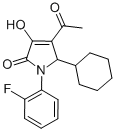 CAS#: 512176-99-7， 4-Acetyl-5-Cyclohexyl-1-(2-Fluorophenyl)-1,5-Dihydro-3-Hydroxy-2H-Pyrrol-2-One
