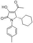 CAS#: 512178-16-4， (5S)-4-Acetyl-5-Cyclohexyl-1,5-Dihydro-3-Hydroxy-1-(4-Methylphenyl)-2H-Pyrrol-2-One