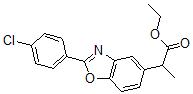 CAS#: 51234-41-4， 2-(4-Chlorophenyl)-alpha-Methyl-5-Benzoxazoleacetic Acid Ethyl Ester