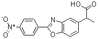 CAS#: 51234-92-5， 2-[2-(4-Nitrophenyl)Benzooxazol-5-Yl]Propanoic Acid