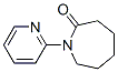 structure of CAS# 51263-32-2, Hexahydro-1-(2-Pyridyl)-2H-Azepin-2-One;1-(2-Pyridyl)Azepan-2-One;1-(2-Pyridyl)-2-Azepanone;St5443304