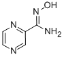 structure of CAS# 51285-05-3, N'-Hydroxy-2-Pyrazinecarboximidamide;Pyrazinecarboximidamide, N-Hydroxy- (9CI);N'-Hydroxypyrazine-2-Carboximidamide;N'-HYDROXY-2-PYRAZINECARBOXIMIDAMIDE