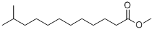 structure of CAS# 5129-57-7, Methyl 11-Methyldodecanoate;11-Methyldodecanoic Acid Methyl Ester;11-METHYLLAURIC ACID METHYL ESTER;ISO-TRIDECANOIC METHYL ESTER