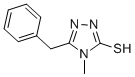 structure of CAS# 51291-31-7, 5-Benzyl-4-Methyl-4H-1,2,4-Triazole-3-Thiol;5-(Benzyl)-4-Methyl-2H-1,2,4-Triazole-3-Thione;Zinc00197180;5-Benzyl-4-Methyl-2,4-Dihydro-3H-1,2,4-Triazole-3-Thione