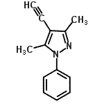 CAS#: 51294-74-7， 4-Ethynyl-3,5-Dimethyl-1-Phenyl-1H-Pyrazole