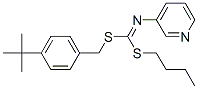CAS#: 51308-54-4， S-Butyl S-p-Tert-Butylbenzyl 3-Pyridylimidodithiocarbonate