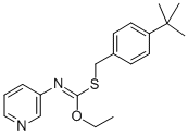 CAS#: 51308-61-3， S-((4-(1,1-Dimethylethyl)Phenyl)Methyl) O-Ethyl 3-Pyridinylcarbonimidothioate